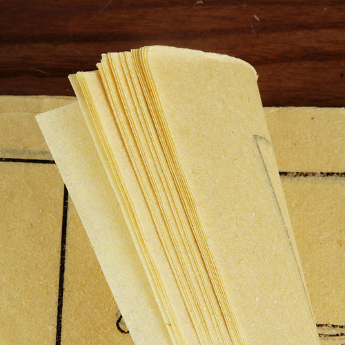 Raw edge paper calligraphy Rice paper rice grid Cao Quan stele calligraphy practice paper Yan style European style willow style red calligraphy
