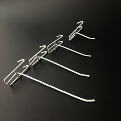 Yiwu wholesale hooks, supermarket metal hooks, black and white hooks, chrome decorative hooks