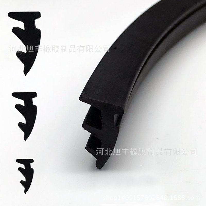 老式门窗卡槽皮条铝合金门窗固定玻璃压条三元乙丙橡胶密封条嵌条
