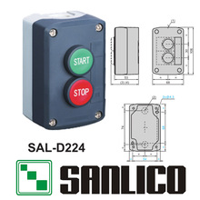���װ�ť���ص������ߺ�վ ����ֹͣ SAL(LA68H XAL)-D224 XB5