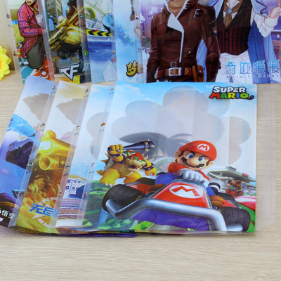 厂家2017新款小辣椒加厚王者荣耀环保PP大号16K活动书套包书皮