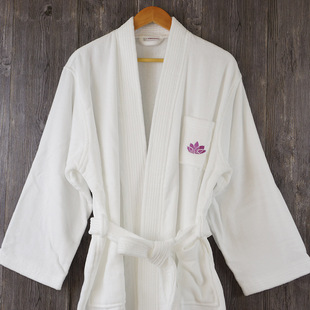 Хлопковый банный халат, бархатное мягкое комфортное полотенце, оптовые продажи, увеличенная толщина