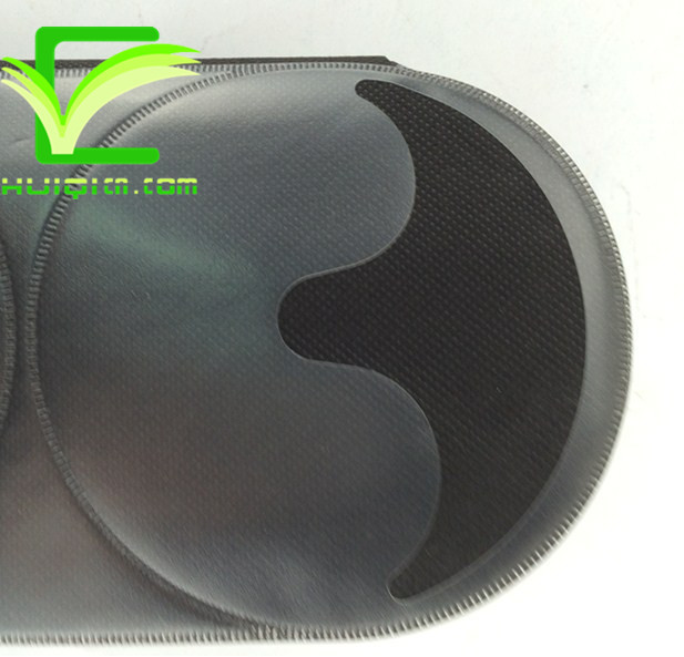Litchi pattern CD storage bag export DVD storage bag round 4 grid CD bag