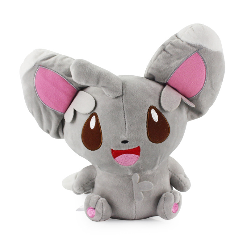 奥捷拉泡沫栗鼠奇拉米小灰鼠POKEMON宠物小精灵口袋妖怪毛绒玩具