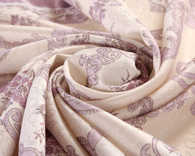 水溶边鸿运连连紫椅垫  (5)