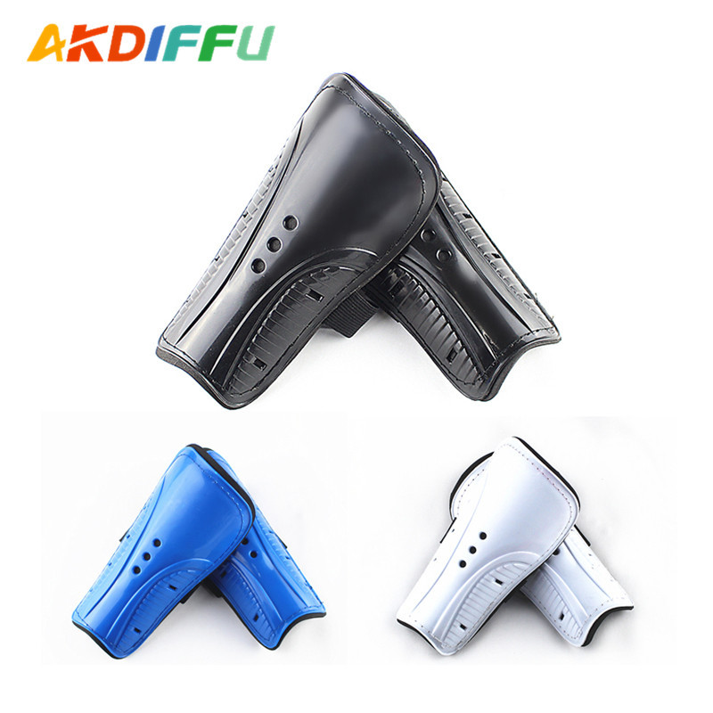 Aaikedifei 7012 # medio polainas de tres agujeros polainas de fútbol niños adultos color reforzado correas de correa doble