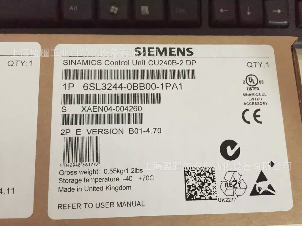 G120控制单元CU240B-2 DP 6SL3244-0BB00-1PA1 CU240B-2系列