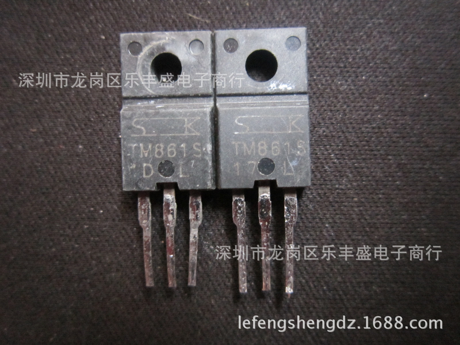 TM861S TM861S-L 拆机三肯 TO-220F 双向可控硅 8A 600V