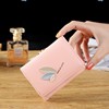 Factory direct sales 2024 new leaf wallet coin purse buckle three -discounted card position women's wallet women short