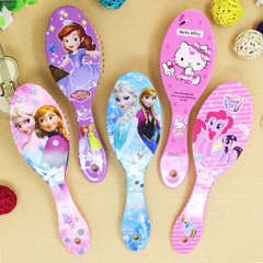 Cartoon Frozen children's air cushion comb cute massage comb anti-static air cushion comb hairdressing comb princess comb