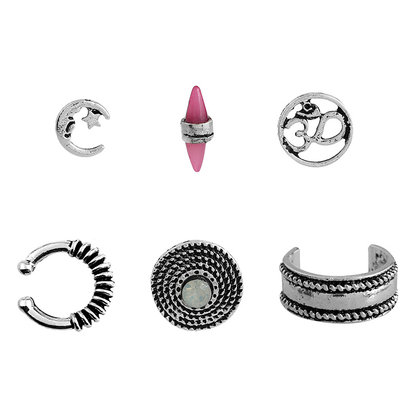 Fashion OL alloy plating Jewelry Set (Silver)NHNNZ3023-Silver