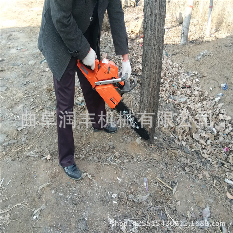 石榴石移栽机 园林移栽挖树机加长链条挖树机