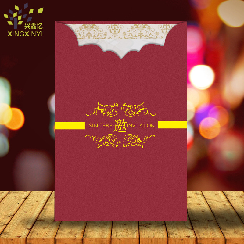 Factory-made Business Wedding Invitation, Invitation Letter, Opening Invitation, Banquet Invitation 150191 New Model