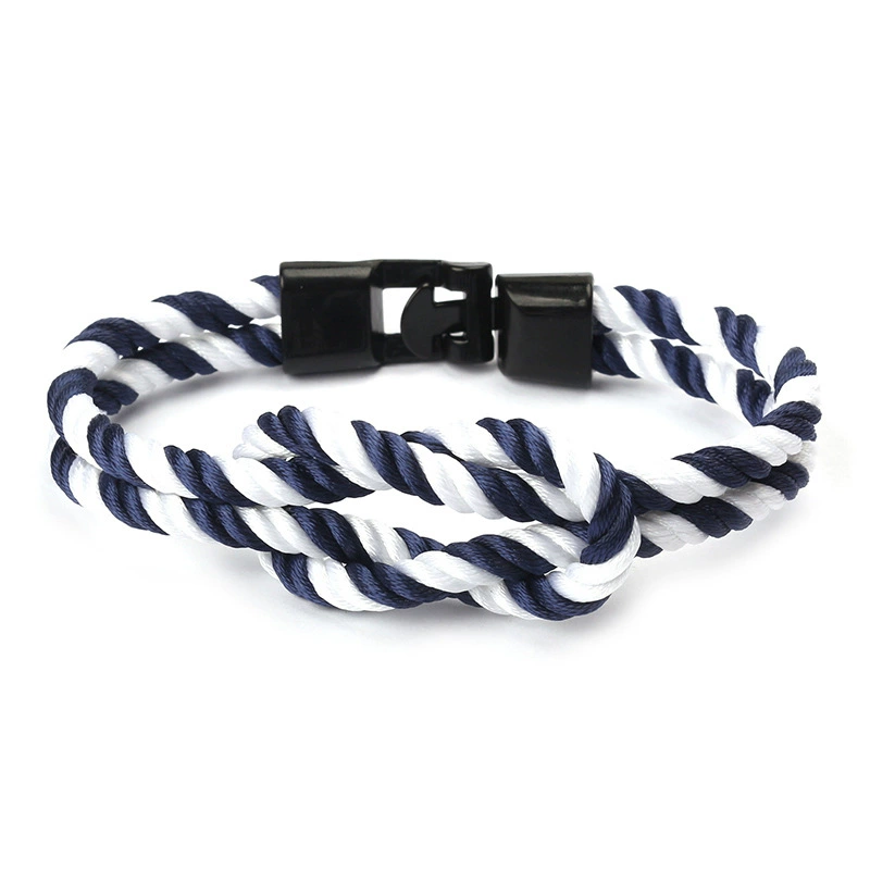 Brand nylon fashionable retro woven bracelet for men and women for beloved, simple and elegant design, Birthday gift