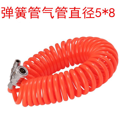 厂家直销各种规格气管量大优惠软长够用弹性高易申拉好弹簧管风管