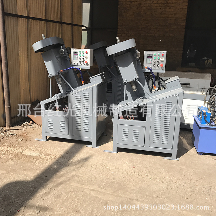 套筒攻丝机 钢筋连接套筒自动攻丝机 邢台红光 扒皮机 刻字机