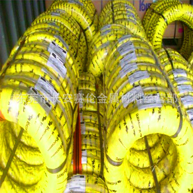 赛伦供应SUS304/316L不锈钢弹簧线 挂具线 调直 压扁 加工