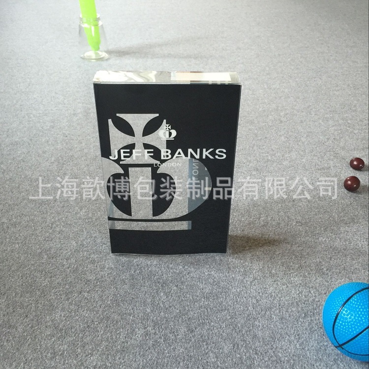 个性定制PET覆膜UV印刷塑料折盒 PUR粘边 防水出口日本