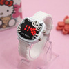 Cross -border one piece of Taiwan Taobao hot -selling LED children's gift spot, spot KT cat electronic watch manufacturer wholesale