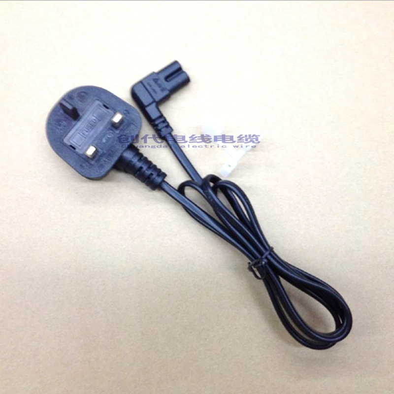 Factory British Standard 8 -character 2 -hole Electric Source Line BS British Singapore British Word Tail Rice Pot Computer Plug