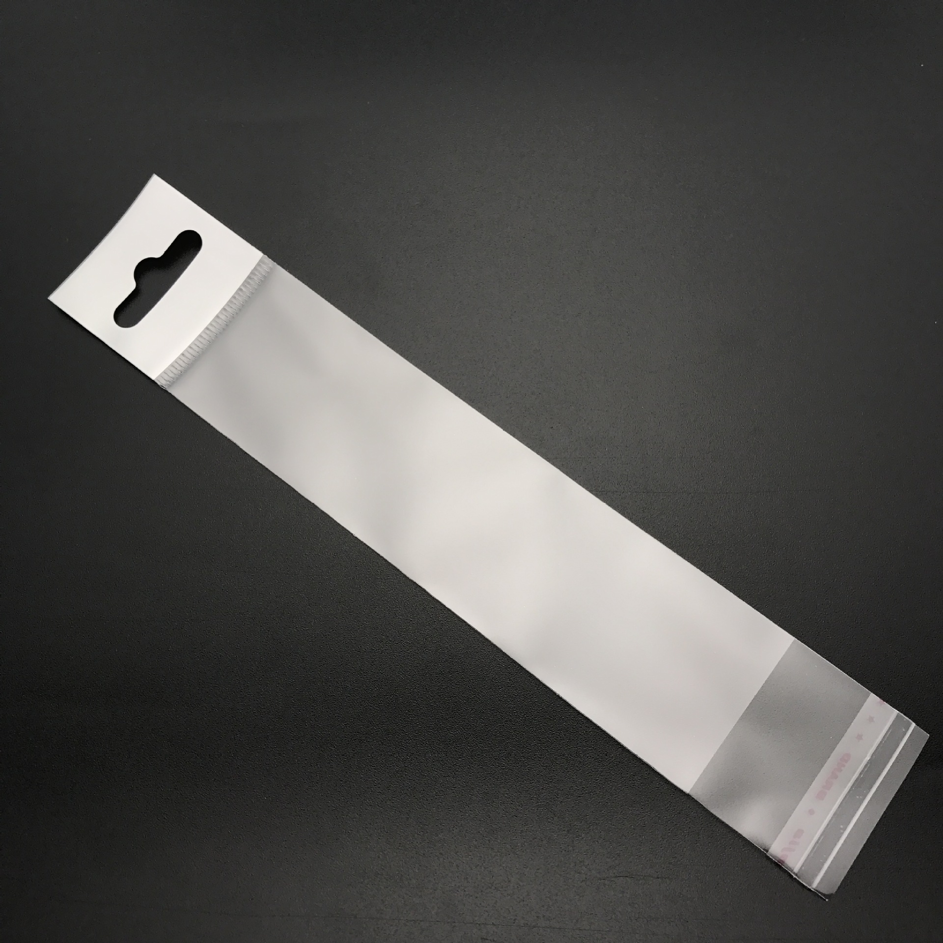 OPP卡头袋 飞机孔透明自粘长条袋铅笔画笔包装袋厂家直销价