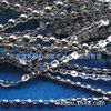 Silver golden round beads, 4mm, 6mm, 8mm