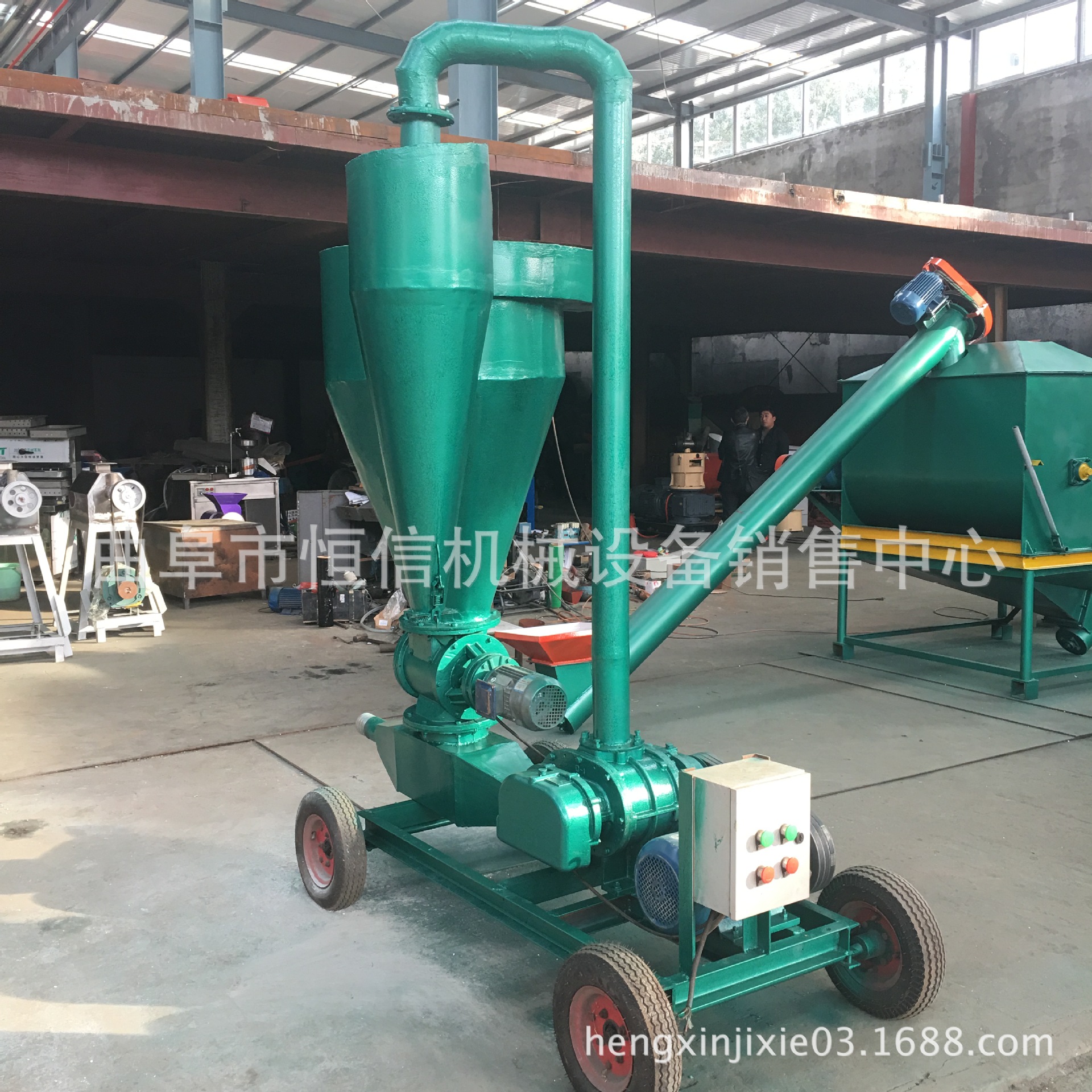 大型小型真空气力吸粮机设备 粉尘颗粒物料环保高扬程气力输送机