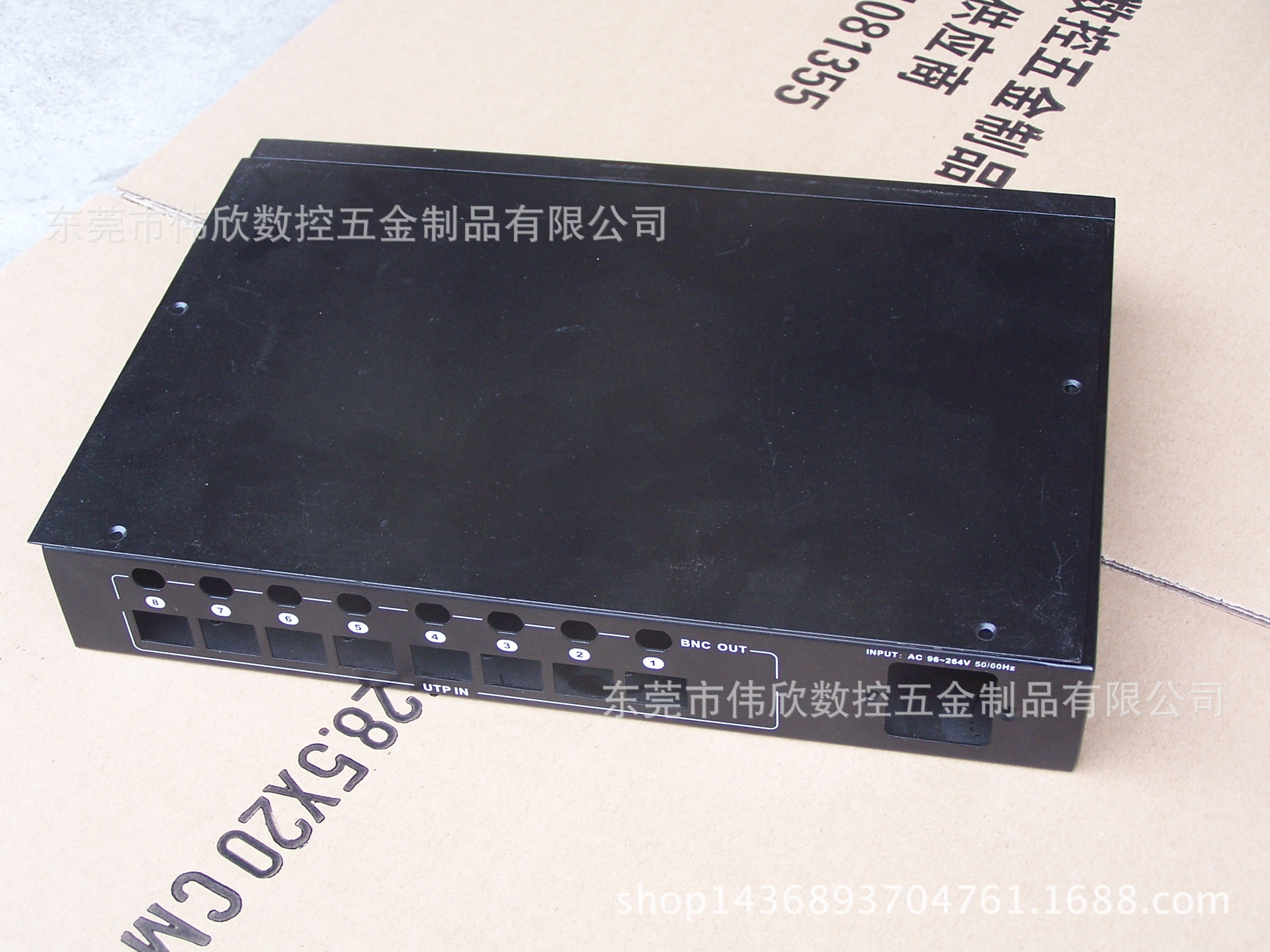 东莞加工交换机外壳铁壳路由器外壳铁壳机箱机壳五金数冲下料