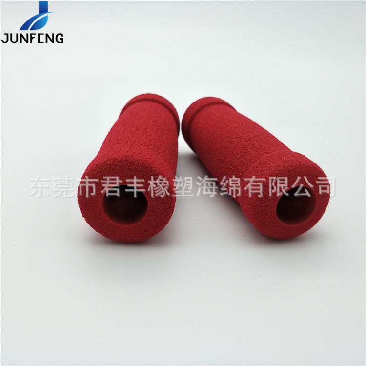 定制加工NBR保护减震海绵海绵套 自拍杆泡棉手把套磨砂橡塑管