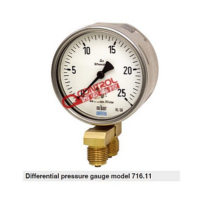 【秦控威卡】德国WIKA 716.11.100 膜盒差压表736.11.100