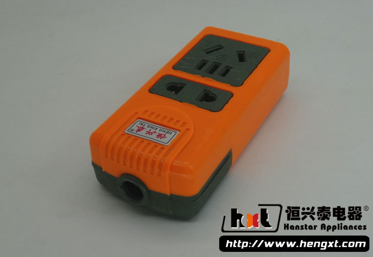 恒兴泰116小号9孔包胶无线插座 抗震防爆防压走江湖一体成型插线