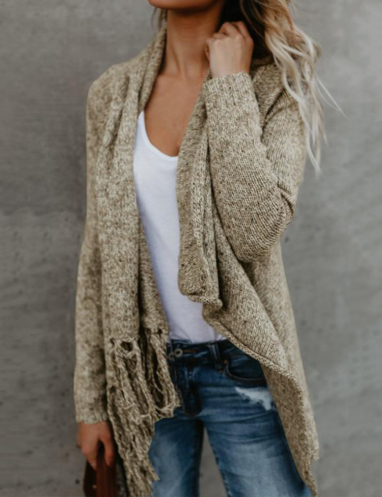 350g Weight Sweater Outerwear Type Long Sleeve Sleeve Length Regular Sleeve Sleeve Type Polyacrylonitrile Fiber, knit Fabric Type Long Top Length Daily Occasion Scarf collar, Pullovers Neckline Loose Fit Type Solid Color Pattern Winter, Autumn Season Women's Gender Hollow Out Design Streetwear Style Wholesale Women's Streetwear Solid Color Long Sleeve Hollow Out Sweaters & Cardigans 1