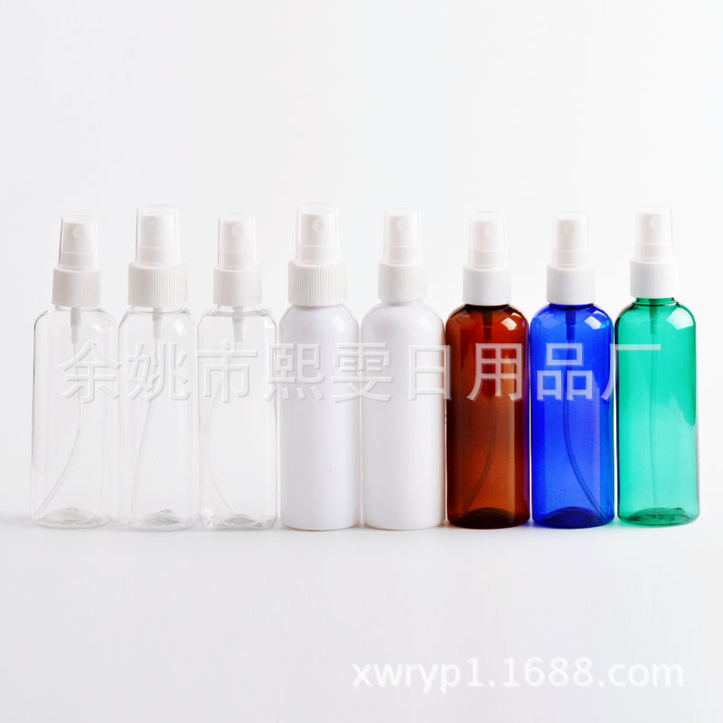 100ml  园肩长款化妆小喷壶 喷瓶 化妆瓶补水分装pet透明瓶塑料瓶