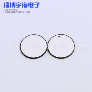 Manufacturer Supplies Piezoelectric Ceramics, High-Power Multi-Material Od28×1Mhz Customized Multi-Specification Piezoelectric Ceramics