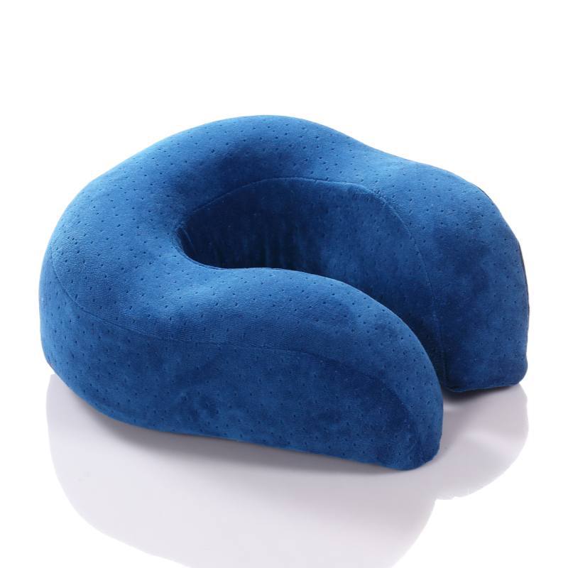 Foam Support U-Shaped Protection Airplane Travel Neck Car Memory Pillow_voghion.com