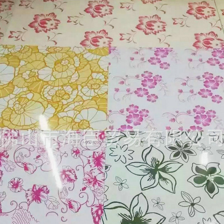 厂家供应 镀铝锌板卷 彩涂印花卷 各种砖纹彩钢卷 价格实惠