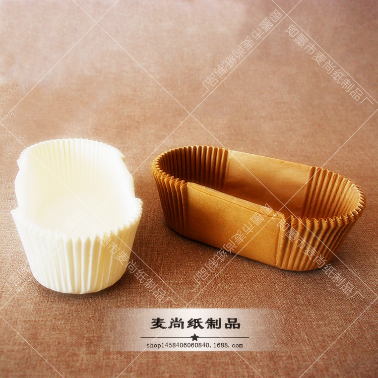 Molde de papel de pastel para hornear resistente a altas temperaturas taza de papel para hornear pan tostado bandeja de papel clásico en forma de barco gran fabricante