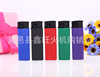 Malaysia running rivers and lakes rubber lighter disposable plastic matte advertisement lighter wholesale customization of logo printing