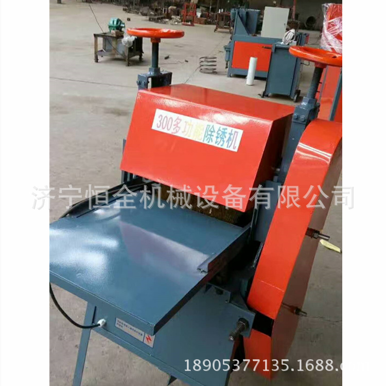 废旧钢筋除锈机 钢筋调直机 条钢螺纹钢用钢筋除锈机生产厂家