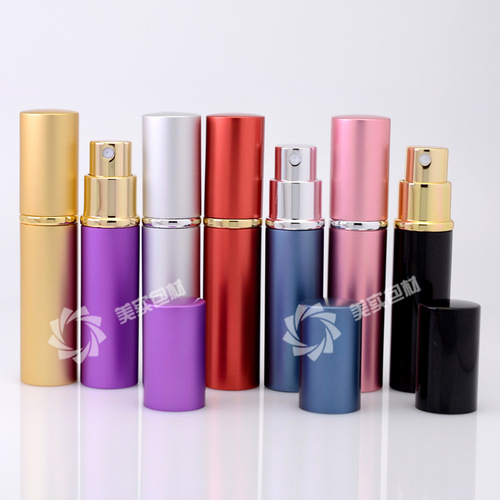 Perfume bottle wholesale 5ml portable refill bottle spray bottle glass liner toner cosmetic spray