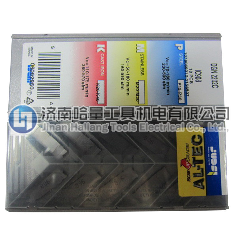 以色列刀片DGN4003C IC20铝合金、铸铁和不锈钢的加工