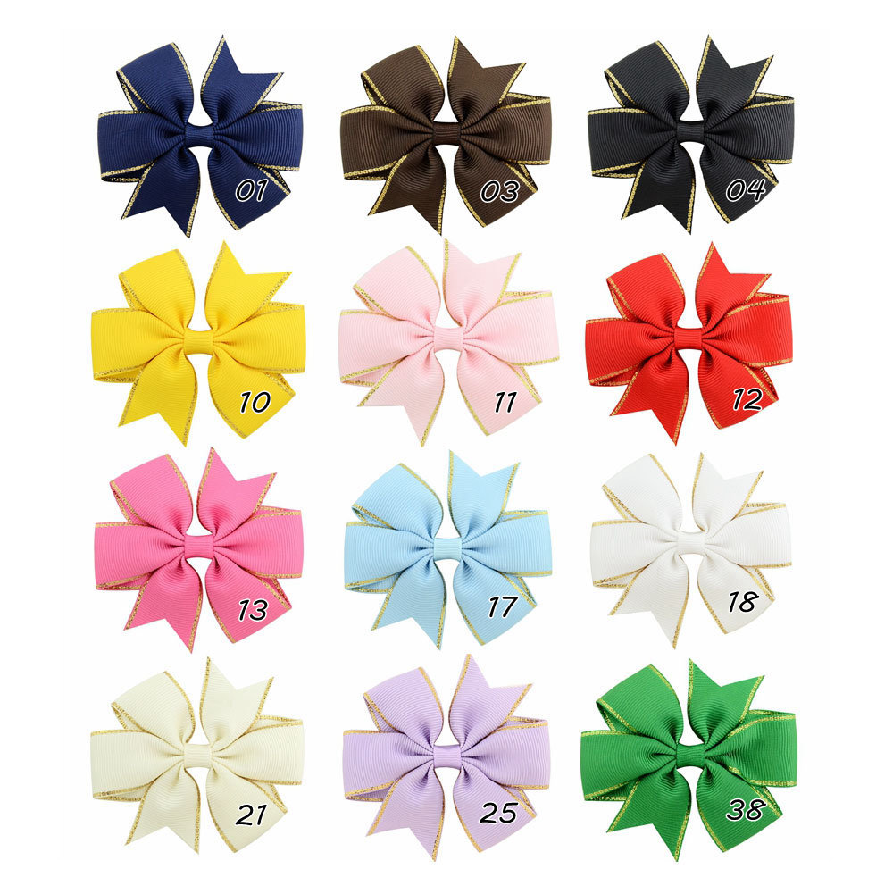 Korean Fashion Ribbon Bow Hairpin Set display picture 1