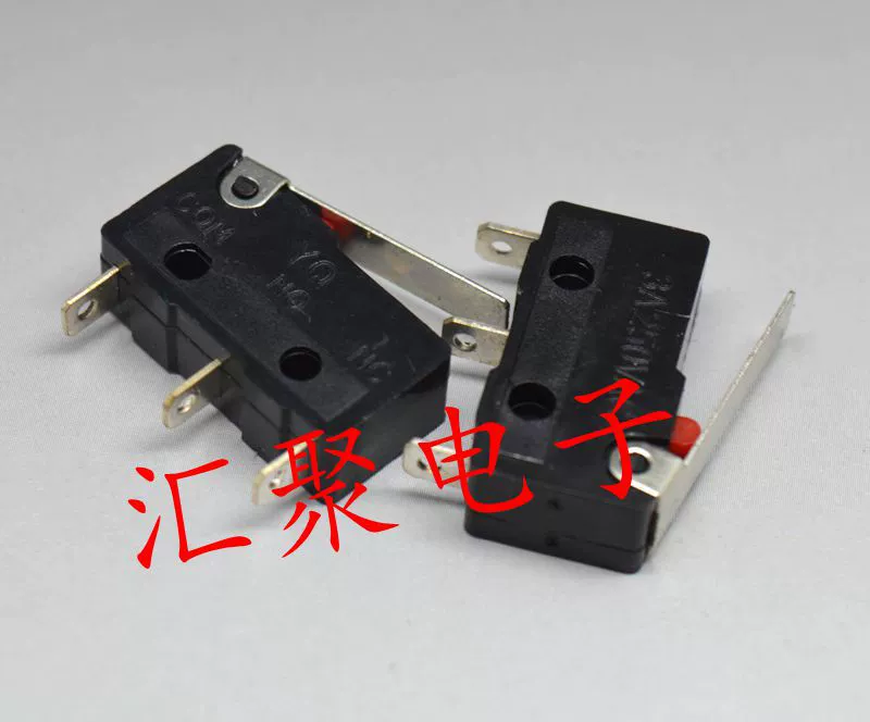 Малый микропереключатель KW11-3Z-2 с ручкой трехногий 3A250VAC контактный переключатель ход переключатель