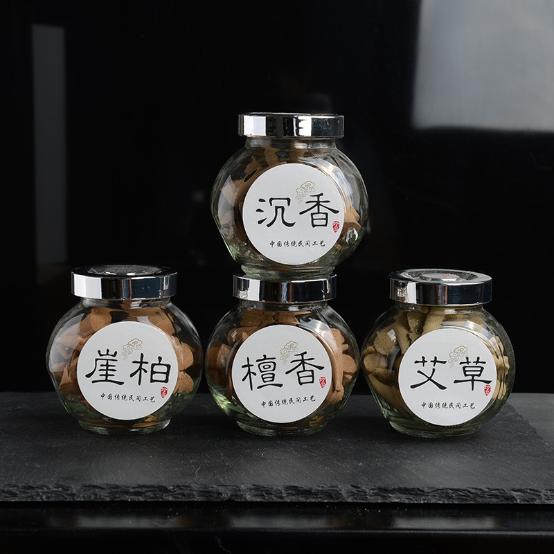 Tower Incense Red Earth Agarwood Sandalwood Aromatherapy Indoor Home Thai Agarwood Cone Incense Gra Mugwort Incense