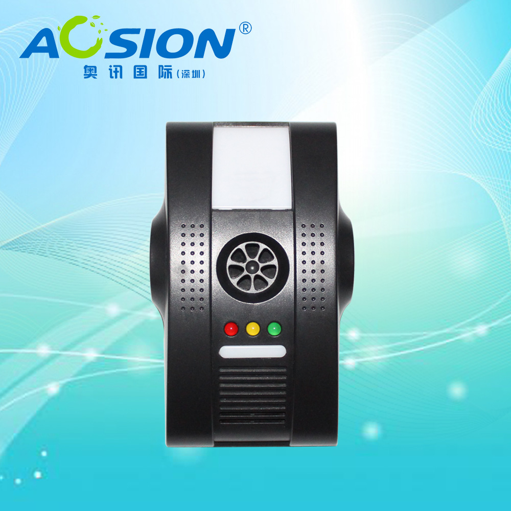 奥讯室内多功能超声波磁能负氧离子害虫驱赶器带小夜灯