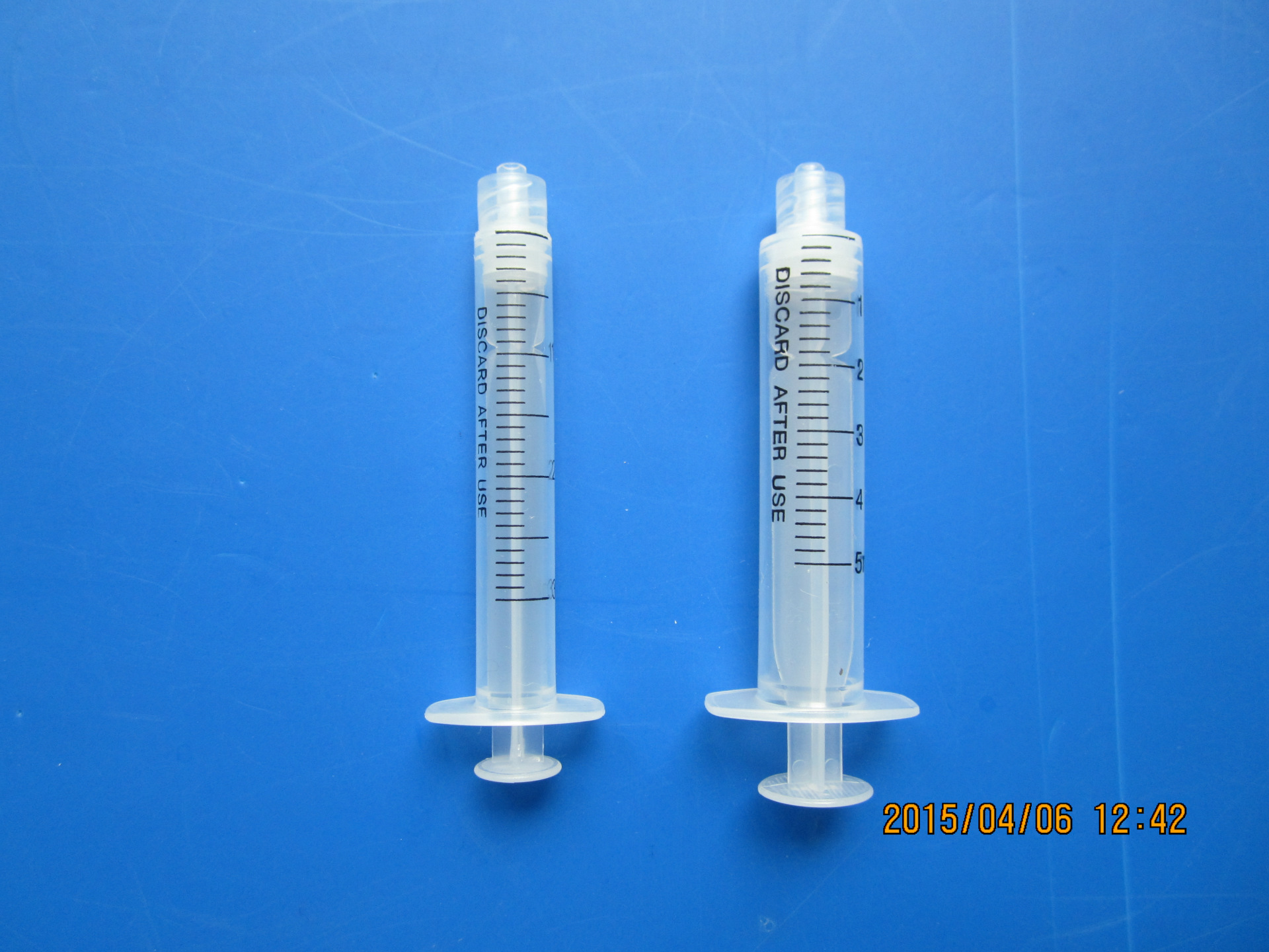 3ML3毫升3CC硅胶白活塞皮头注射器