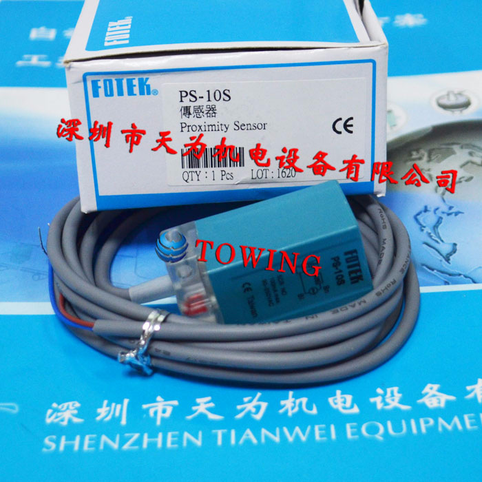 【实物拍摄】FOTEK台湾阳明PS-10N PS-10P PS-10S 电感式接近开关