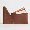 Leather card holder, shoulder bag for driver's license, cards, wallet, handmade, bank card