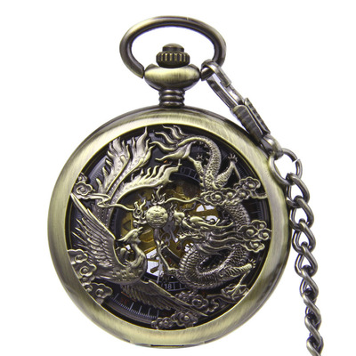 Dragon Phoenix Mechanics Watch Hollow Mechanics Watch