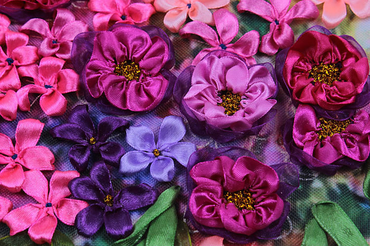 Oujin nianhua cinta bordado fábrica directa color impresión colgante pintura emocionante sala de estar entrada pintura decorativa